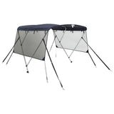3-bow Bimini Top with Mesh Sidewalls 183xx137 cm 94843