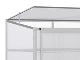 3 Tier Greenhouse Garden Outdoor Cold Frame Plant Flower Growth Transparent Polycarbonate Board T3398P317744