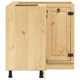 Cabinet SKI Honey Brown 80 x 80 x 81 cm Solid Pine Wood 42007568