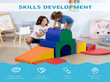 Seven-Piece Kids Soft Playset, for Toddlers - Multicoloured T3398P348564