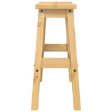 Bar Stool 2 pcs Honey Wax 44 x 30 x 63 cm Solid-Pine 42033390