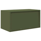 Storage Cabinet Olive Green 80 x 40 x 40 cm Steel 891674