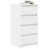 Sideboard White 37.5x35x76 cm Engineered Wood 861751