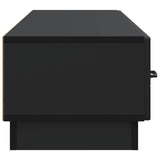 TV Cabinet with Drawer Black 147 x 34.5 x 27 cm Engineered Wood 895396