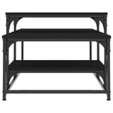 Coffee Table Black 102x60x45 cm Engineered Wood 835314