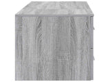 Bathroom Furniture Set 2 pcs Grey Sonoma Engineered Wood 3404021