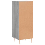 ZNTS Sideboard Grey Sonoma 34.5x34x90 cm Engineered Wood 828786