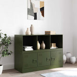 Sideboard Olive Green 99x39x73 cm Steel 841791