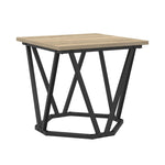 ZNTS Side Tables 2 pcs Sonoma Oak Engineered Wood 868268
