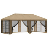 Gazebo Cover with Sidewalls Beige 600.5 x 300.5 cm Polyester 900435