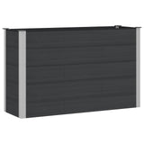 Garden Raised Bed Black 150 x 50 x 91 cm 42038981
