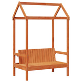 Day Bed Set 3 pcs Wax Brown Solid Pine Wood 3422779