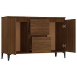 Sideboard Brown Oak 102x35x70 cm Engineered Wood 815167