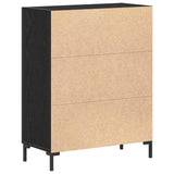 Sideboard Black Oak 69.5 x 34 x 90 cm Engineered Wood 862874
