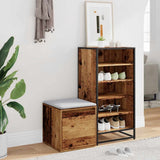 Box Drawer Old Wood 40.5x40x40 cm Engineered Wood 857039