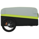 Bike Trailer Black and Green 45 kg Iron 94053