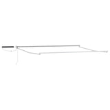 Electric Retractable Awning Yellow, Grey and White 5 x 3 m 3420017