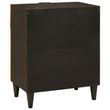 Bedside Table with Drawer 50 x 33 x 60 cm Solid Mango Wood 4017839