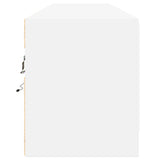 TV Wall Cabinet with LED White 180x31x38 cm 3307947