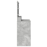 Dressing Table Concrete Grey 100 x 41 x 135 cm Engineered Wood 865103