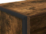 Book Cabinet Smoke Oak 60 x 30 x 121 cm Engineered Wood 886392