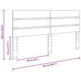 Headboard Sonoma Oak Engineered Wood 887523