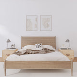 Bedside Cabinets 2 pcs 40x34x35 cm Solid Wood Pine 818286
