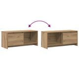 TV Cabinet Set 90 x 35 x 40 cm Artisan Oak Engineered Wood 875232