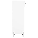 Shoe Cabinet White 30x35x105 cm Engineered Wood 829684