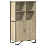 Highboard Sonoma Oak 79.5x35.5x137.5 cm Engineered wood 3295308