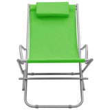 Rocking Chairs 2 pcs Steel Green 310339