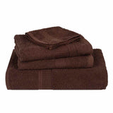 Bath Towels "FROGN" 4 pcs Brown 100x150 cm 360 gsm 136765