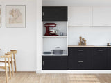 Hanging Cabinet Black Oak 60 x 57 x 207 cm Engineered Wood 3334018