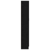Book Cabinet Black Oak 82.5 x 30.5 x 185 cm Engineered Wood 3394793
