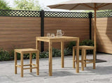 Garden Bar Table LAREN Whitewash 70 x 68.5 x 105 cm 901719