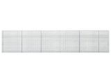 Gabion with 5 mm Wire and 5x2.5 cm Mesh 550x10x150 cm 3463517