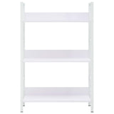 3-Layer Book Shelf White 60x27.6x90.5 cm Engineered Wood 288220