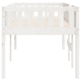 Children's Bed without Mattress White 75x190 cm Solid Wood Pine 855022