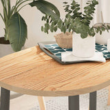 Table Top 100x50x2 cm Solid Wood Oak Oval 4009062