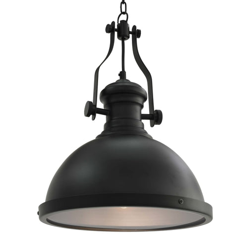 Ceiling Lamp Black Round E27 281624