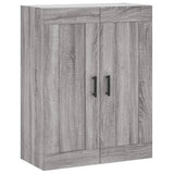 Highboard Grey Sonoma 69.5x34x180 cm Engineered Wood 3199695