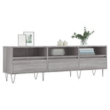 TV Cabinet Grey Sonoma 150x30x44.5 cm Engineered Wood 831282