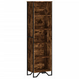 Bookcase Smoked Oak 50x31x169 cm Engineered Wood 848616