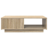 Coffee Table Sonoma Oak 95 x 55 x 31 cm Engineered Wood 8000182