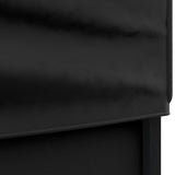 Folding Party Tent with Sidewalls Black 3x3 m 93525