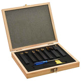 146718 12 Pieces Indexable Turning Tool Set 12x12 mm 80 mm