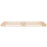 Bed Frame without Mattress 100x200 cm Solid Wood Pine 3120122