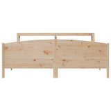 Bed Frame without Mattress 180x200 cm Super King Solid Wood Pine 3306216