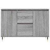 Sideboard Grey Sonoma 101.5x35x70 cm Engineered Wood 827202