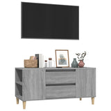 TV Cabinet Grey Sonoma 102x44.5x50 cm Engineered Wood 819602